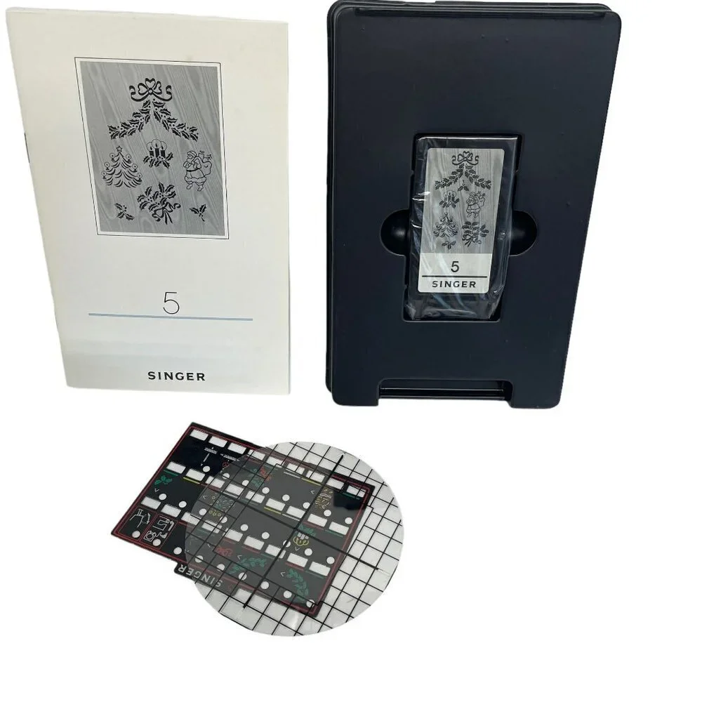 Sew Ware Singer 6268 Embroidery‎ Software Christmas Holiday Motifs Designs
